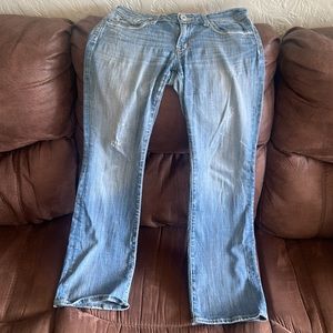 Big star sweet boot ultra low rise jeans